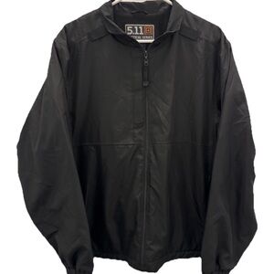 5.11 Tactical Series Lightweight Black Polyester Jacket L